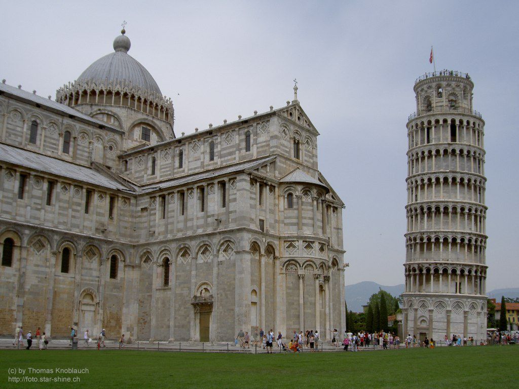 Dome and Tower of Pisa