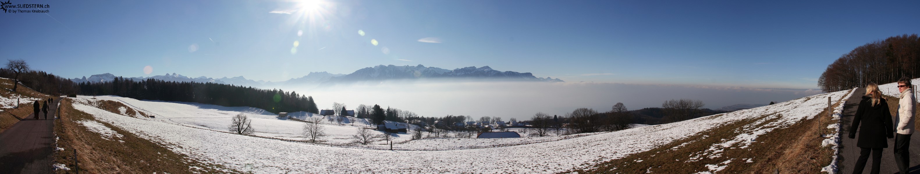 2007-12-27 - Panorama near Mont-Pèlerin, Switzerland