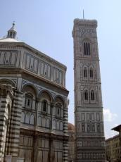 Battistero and Tower on the main square of Florence