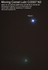 2009-02-27 - Comet Lulin (C/2007 N3) in front of stars
