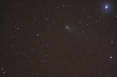 Comet Schwassmann-Wachmann 3 near M57 (Ring Nebula) !